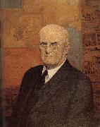 Grant Wood The Portrait of John oil on canvas